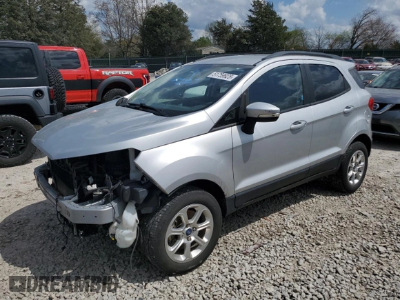 2019 Ford EcoSport SE z VIN MAJ6S3GL4KC308933, wystawiony jako Copart lot #51759925 z przebiegiem 137 584 mil mil oraz Szkoda całkowita • Salvage title. Historia ofert i sprzedaży dostępna na DreamBid. Obrazek 1.