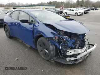 2024 Toyota Prius LE with VIN JTDACAAU5R3023496, listed as a Copart auction lot 52861845 with 16,721 mi miles and Non Repairable. Bid and sale history available at carsss.com. Image 4.