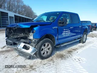 2015 Ford F-150 XLT with VIN 1FTEW1EG1FFA87638, listed as a IAAI auction lot 41597302 with 143,400 mi miles. Bid and sale history available at carsss.com. Image 18.