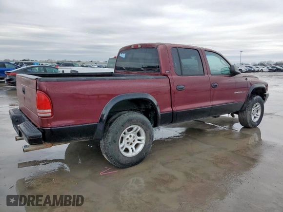 2002 Dodge Dakota SLT с VIN 1B7HG48N32S615218, выставлен на аукционе Copart как лот 58251685 с пробегом Не указан миль и Списание • Salvage title. История ставок и продаж доступна на DreamBid. Изображение 3.
