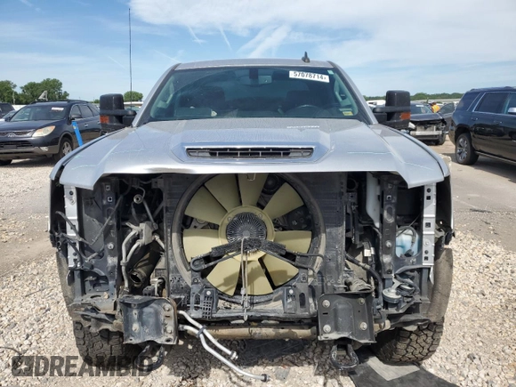 2018 GMC Sierra 2500HD Denali with VIN 1GT12SEY8JF130728, listed as a Copart auction lot 57078714 with 167,374 mi miles and Salvage Title. Bid and sale history available at carsss.com. Image 5.