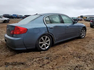 2005 Infiniti G35 Sedan with VIN JNKCV51E55M209609, listed as a Copart auction lot 44210765 with Not Provided miles and Salvage Title. Bid and sale history available at carsss.com. Image 3.
