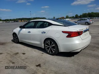 2018 Nissan Maxima SV with VIN 1N4AA6AP5JC401193, listed as a Copart auction lot 57651605 with 63,757 mi miles and Salvage title. Bid and sale history available at DreamBid. Image 2.