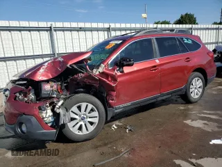 2018 Subaru Outback Premium with VIN 4S4BSAFC8J3328790, listed as a Copart auction lot 58992285 with Not provided miles and Salvage title. Bid and sale history available at DreamBid. Image 1.