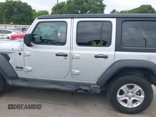 2023 Jeep Wrangler Sport with VIN 1C4HJXDG2PW508235, listed as a IAAI auction lot 42127823 with 25,069 mi miles and . Bid and sale history available at DreamBid. Image 14.