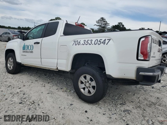 2017 GMC Canyon 2WD Elevation Standard z VIN 1GTH5BEN9H1270046, wystawiony jako Copart lot #65885964 z przebiegiem 159 554 mil mil oraz Szkoda całkowita • Salvage title. Historia ofert i sprzedaży dostępna na DreamBid. Obrazek 2.