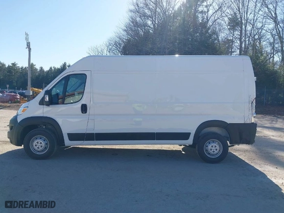 2023 Ram ProMaster Cargo Van with VIN 3C6LRVDG5PE541920, listed as a IAAI auction lot 41845097 with 327 mi miles. Bid and sale history available at carsss.com. Image 14.
