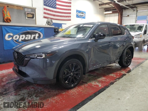 2024 Mazda CX-5 2.5 S Preferred Package with VIN JM3KFBCM5R0367840, listed as a Copart auction lot 43039085 with 14,202 mi miles and Salvage Title. Bid and sale history available at carsss.com. Image 1.