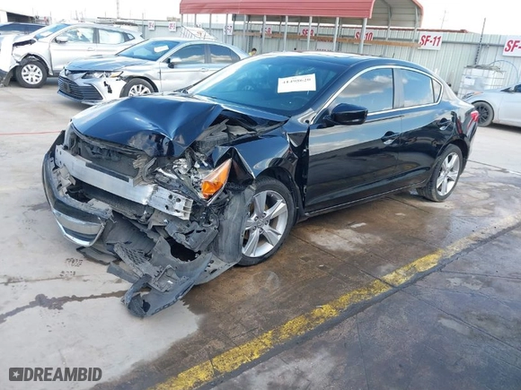 2015 Acura ILX with VIN 19VDE1F38FE010567, listed as a IAAI auction lot 41498620 with 150134 miles. Bid and sale history available at carsss.com. Image 2.
