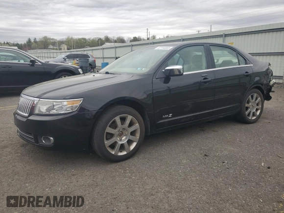 2008 Lincoln MKZ with VIN 3LNHM26T88R607985, listed as a Copart auction lot 52194065 with 146,509 mi miles and Salvage Title. Bid and sale history available at carsss.com. Image 1.