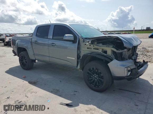 2022 GMC Canyon 2WD Elevation with VIN 1GTG5CEN2N1320394, listed as a Copart auction lot 59547305 with Not provided miles and Salvage title. Bid and sale history available at DreamBid. Image 4.