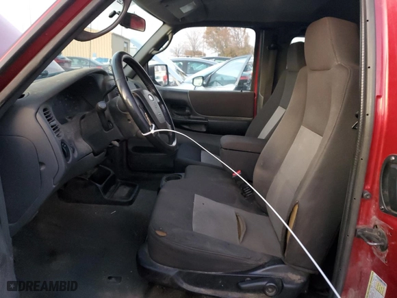 2007 Ford Ranger STX with VIN 1FTYR44U07PA03303, listed as a Copart auction lot 82744634 with 246,472 mi miles and Salvage Title. Bid and sale history available at carsss.com. Image 7.