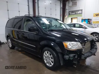2014 Chrysler Town & Country Touring with VIN 2C4RC1BG9ER436048, listed as a IAAI auction lot 41360528 with 163,040 mi miles. Bid and sale history available at carsss.com. Image 1.