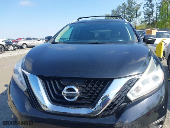 2015 Nissan Murano SL with VIN 5N1AZ2MH6FN204007, listed as a IAAI auction lot 41994301 with 198,671 mi miles. Bid and sale history available at carsss.com. Image 12.