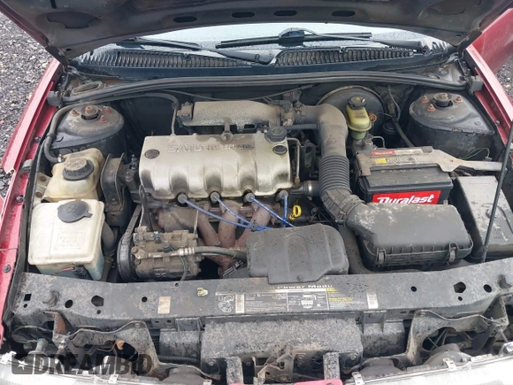 1997 Saturn SL with VIN 1G8ZF5289VZ138039, listed as a IAAI auction lot 39432871 with 125,022 mi miles. Bid and sale history available at carsss.com. Image 10.