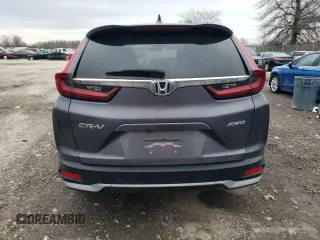 2020 Honda CR-V EX with VIN 5J6RW2H5XLL045168, listed as a Copart auction lot 47602645 with 101,791 mi miles and Salvage Title. Bid and sale history available at carsss.com. Image 6.