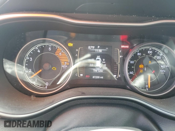 2019 Jeep Cherokee Latitude Plus with VIN 1C4PJMLN6KD174564, listed as a Copart auction lot 56365255 with 87,230 mi miles and Salvage title. Bid and sale history available at DreamBid. Image 9.