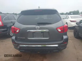 2019 Nissan Pathfinder SV with VIN 5N1DR2MN5KC633714, listed as a IAAI auction lot 42693523 with 123,674 mi miles and . Bid and sale history available at DreamBid. Image 16.