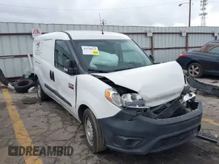 2017 Ram ProMaster City Cargo Van Tradesman with VIN ZFBERFAB7H6E80597, listed as a IAAI auction lot 41730070 with 244,662 mi miles. Bid and sale history available at carsss.com. Image 1.