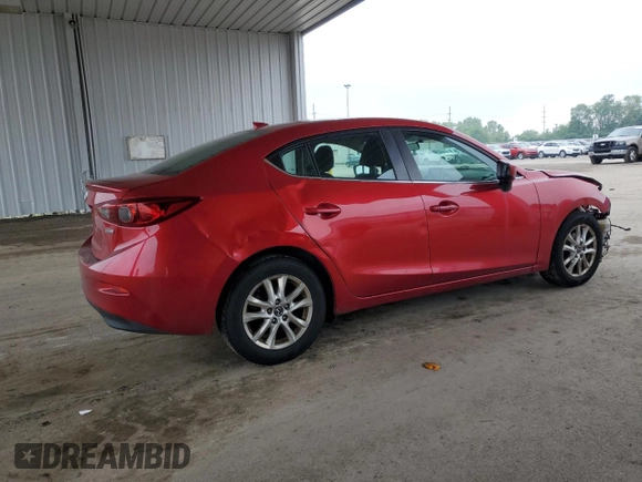 2015 Mazda 3 i Touring with VIN 3MZBM1V7XFM221083, listed as a Copart auction lot 60018775 with 150,348 mi miles and Salvage title. Bid and sale history available at DreamBid. Image 3.