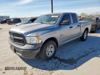 2020 Ram 1500 Classic Tradesman with VIN 1C6RR6FG3LS108956, listed as a Copart auction lot 47495585 with 166,715 mi miles and Salvage Title. Bid and sale history available at carsss.com. Image 1.