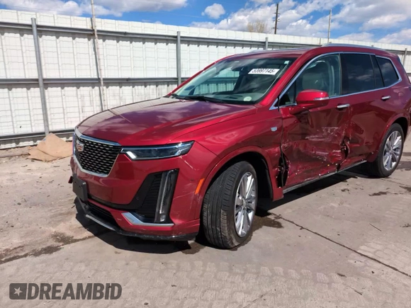 2024 Cadillac XT6 AWD Premium Luxury с VIN 1GYKPDRSXRZ711949, выставлен на аукционе Copart как лот 53997145 с пробегом 8 529 миль миль и Списание • Salvage title. История ставок и продаж доступна на DreamBid. Изображение 14.