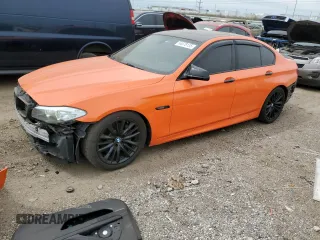 2012 BMW 5 Series 535i xDrive z VIN WBAFU7C50CDU64592, wystawiony jako Copart lot #54578135 z przebiegiem 125 983 mil mil oraz Szkoda całkowita • Salvage title. Historia ofert i sprzedaży dostępna na DreamBid. Obrazek 1.