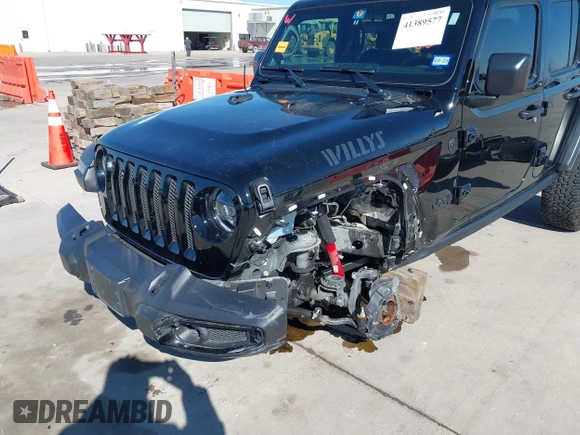 2023 Jeep Wrangler Sport S z VIN 1C4HJXDG5PW530892, wystawiony jako IAAI lot #41389577 z przebiegiem 17 014 mil mil oraz . Historia ofert i sprzedaży dostępna na DreamBid. Obrazek 6.