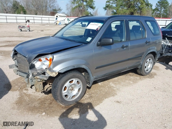 2006 Honda CR-V LX with VIN JHLRD68586C024863, listed as a IAAI auction lot 41569505 with 210,624 mi miles. Bid and sale history available at carsss.com. Image 18.