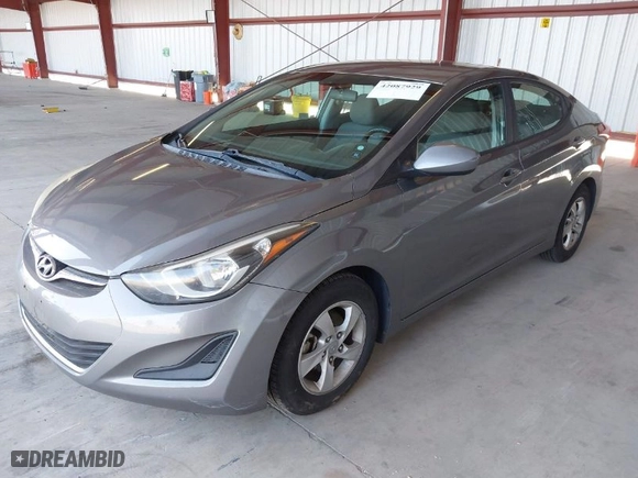 2014 Hyundai Elantra Limited with VIN 5NPDH4AE7EH486229, listed as a IAAI auction lot 42087929 with 182,220 mi miles. Bid and sale history available at carsss.com. Image 2.