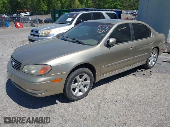 2004 Infiniti I35 with VIN JNKDA31A74T212730, listed as a IAAI auction lot 41875508 with 183,741 mi miles. Bid and sale history available at carsss.com. Image 2.