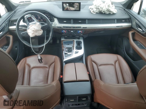 2019 Audi Q7 Premium Plus with VIN WA1LHAF77KD031395, listed as a Copart auction lot 60893815 with 47,008 mi miles and Salvage title. Bid and sale history available at DreamBid. Image 8.