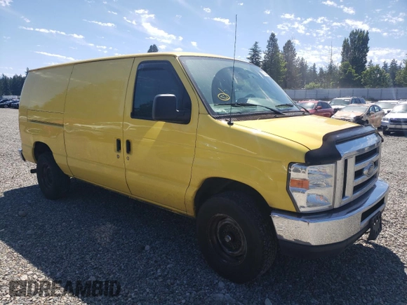 2012 Ford Econoline Cargo Commercial z VIN 1FTNE2ELXCDA87344, wystawiony jako Copart lot #57315465 z przebiegiem 268 716 mil mil oraz Szkody całkowita. Historia ofert i sprzedaży dostępna na DreamBid. Obrazek 4.