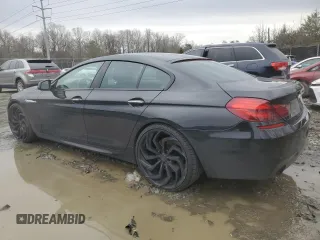 2015 BMW 6 Series 640i xDrive z VIN WBA6B8C5XFD453762, wystawiony jako Copart lot #44228965 z przebiegiem 105 188 mil mil oraz Szkoda całkowita • Salvage title. Historia ofert i sprzedaży dostępna na DreamBid. Obrazek 2.