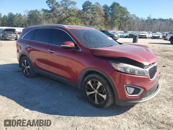 2018 Kia Sorento EX with VIN 5XYPH4A57JG409763, listed as a Copart auction lot 87258384 with 134,296 mi miles and Salvage Title. Bid and sale history available at DreamBid. Image 4.