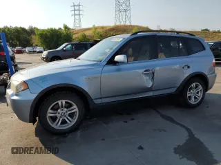 2006 BMW X3 3.0i с VIN WBXPA93496WG91751, выставлен на аукционе Copart как лот 66873585 с пробегом 176 222 миль миль и На запчасти • Non repairable. История ставок и продаж доступна на DreamBid. Изображение 1.