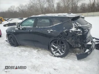 2024 Chevrolet Blazer LT z VIN 3GNKBJRSXRS123086, wystawiony jako Copart lot #88247965 z przebiegiem 6 706 mil mil oraz Szkoda całkowita • Salvage title. Historia ofert i sprzedaży dostępna na DreamBid. Obrazek 2.