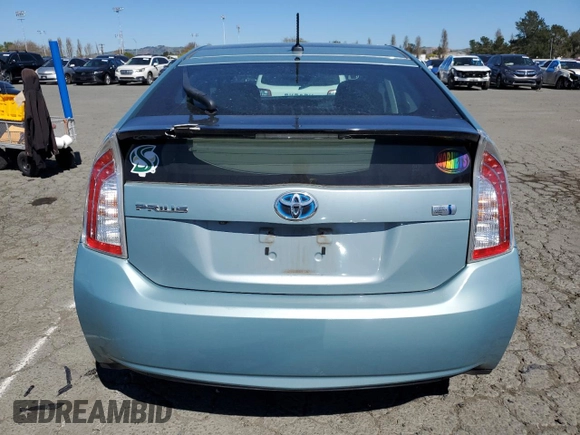 2015 Toyota Prius Four with VIN JTDKN3DU6F1954876, listed as a Copart auction lot 50432915 with 106,144 mi miles and Salvage Title. Bid and sale history available at carsss.com. Image 6.