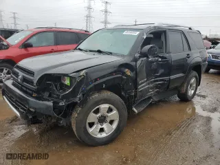 2004 Toyota 4Runner Limited with VIN JTEBU17R440021006, listed as a Copart auction lot 86596934 with 172,666 mi miles and Salvage Title. Bid and sale history available at carsss.com. Image 1.