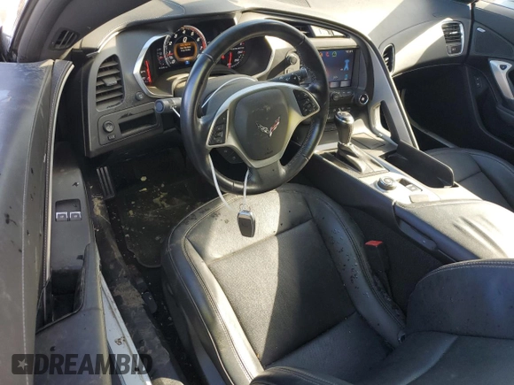 2015 Chevrolet Corvette 1LT with VIN 1G1YB2D78F5121332, listed as a Copart auction lot 42525555 with 41,943 mi miles and Clean Title. Bid and sale history available at carsss.com. Image 8.
