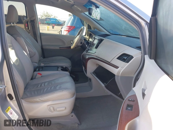2012 Toyota Sienna XLE AAS with VIN 5TDYK3DC0CS243912, listed as a IAAI auction lot 41758833 with 132,008 mi miles and . Bid and sale history available at DreamBid. Image 5.