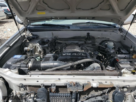 2003 Toyota Sequoia Limited with VIN 5TDBT48A73S190286, listed as a Copart auction lot 67868324 with 258,629 mi miles and Salvage Title. Bid and sale history available at carsss.com. Image 12.