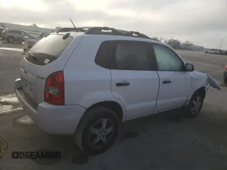 2005 Hyundai Tucson GL with VIN KM8JM12B55U206049, listed as a Copart auction lot 78380544 with 158,326 mi miles and Salvage Title. Bid and sale history available at carsss.com. Image 3.
