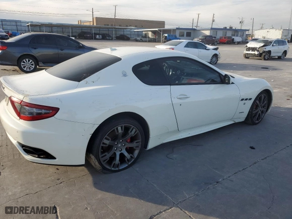 2016 Maserati GranTurismo MC with VIN ZAM45VLA0G0177478, listed as a Copart auction lot 78475284 with 0 mi miles and Salvage Title. Bid and sale history available at carsss.com. Image 3.