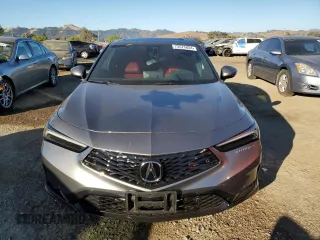 2024 Acura Integra w/A-Spec Technology Package with VIN 19UDE4H61RA026005, listed as a Copart auction lot 73576854 with 5,537 mi miles and Salvage Title. Bid and sale history available at carsss.com. Image 5.