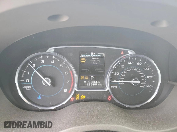 2017 Subaru Forester Touring with VIN JF2SJAWC6HH556728, listed as a Copart auction lot 54914055 with 112,686 mi miles and Salvage title. Bid and sale history available at DreamBid. Image 9.