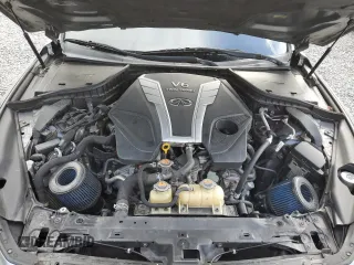 2016 Infiniti Q50 3.0t Red Sport 400 with VIN JN1FV7AP7GM421302, listed as a Copart auction lot 51716195 with 92,137 mi miles and Salvage Title. Bid and sale history available at carsss.com. Image 12.