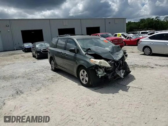 2014 Toyota Sienna LE AAS with VIN 5TDKK3DC5ES423802, listed as a Copart auction lot 69075824 with Not Provided miles and Salvage Title. Bid and sale history available at DreamBid. Image 11.