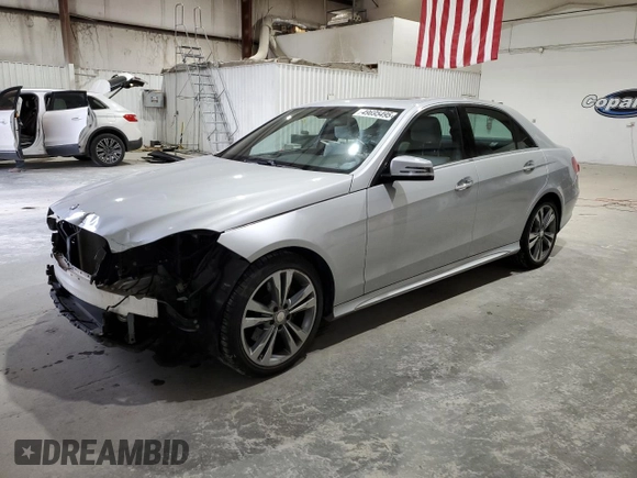 2016 Mercedes-Benz E-Class E 350 Sport with VIN WDDHF5KB3GB215874, listed as a Copart auction lot 49695495 with 117,788 mi miles and Salvage Title. Bid and sale history available at carsss.com. Image 1.