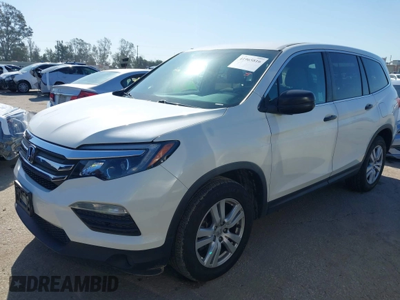2016 Honda Pilot LX with VIN 5FNYF5H12GB051880, listed as a IAAI auction lot 41965816 with 112,705 mi miles and . Bid and sale history available at DreamBid. Image 17.